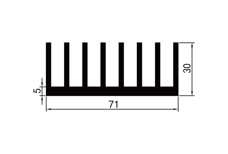 电子散热器,HT-7011